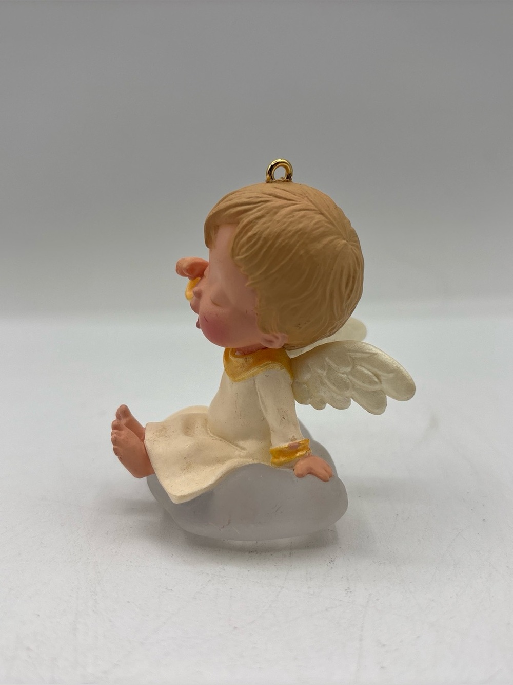 Hallmark Keepsake Ornament 1992 Vintage Mary’s Angels Lily 5th In Mary’s Series